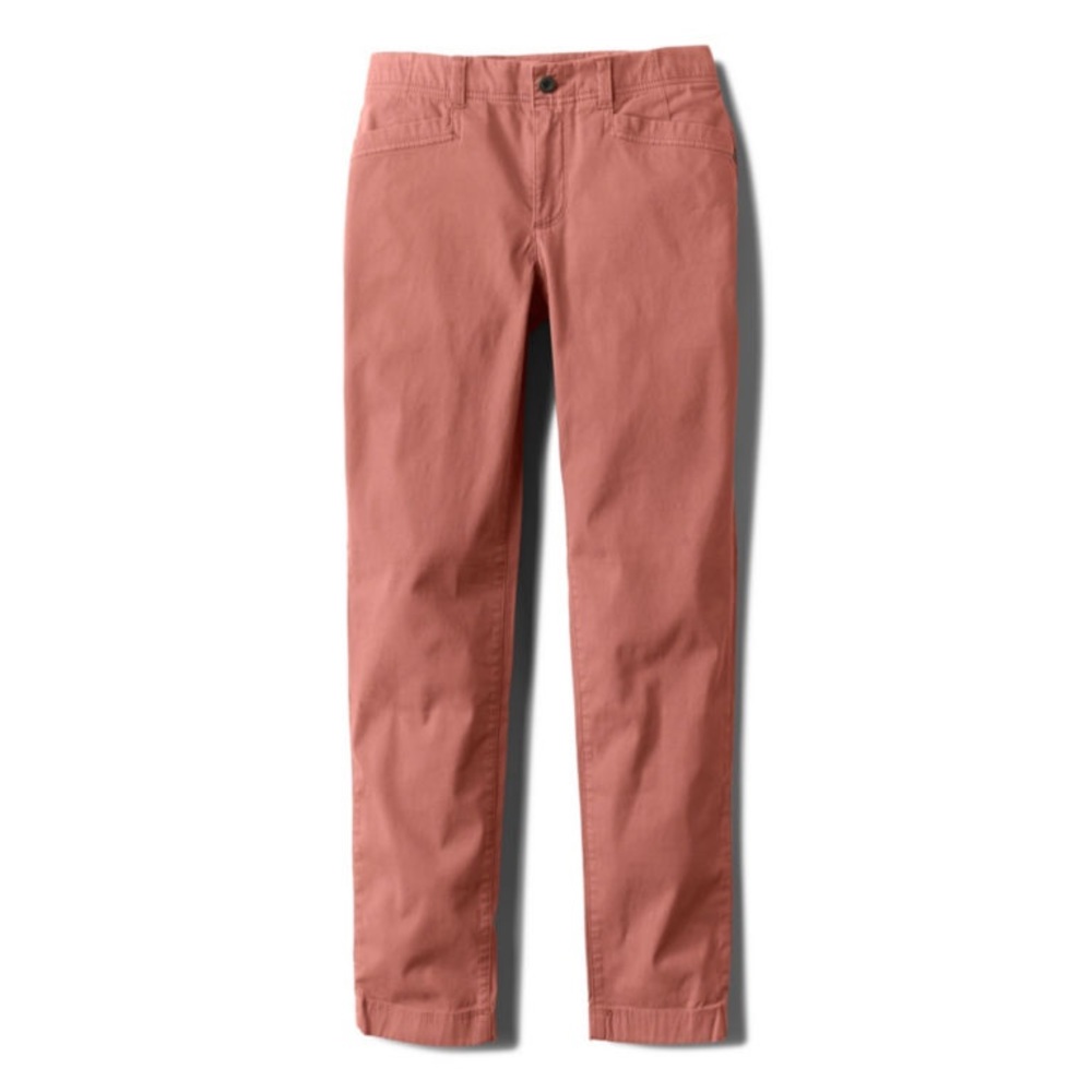 NWOT ORVIS Womens’ Natural Fit Straight Leg Chino Pants in Redwood